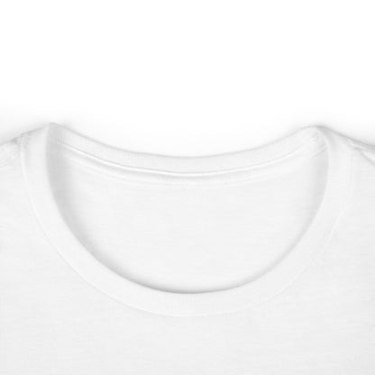Close-up of a white t-shirt with a focus on the neckline.