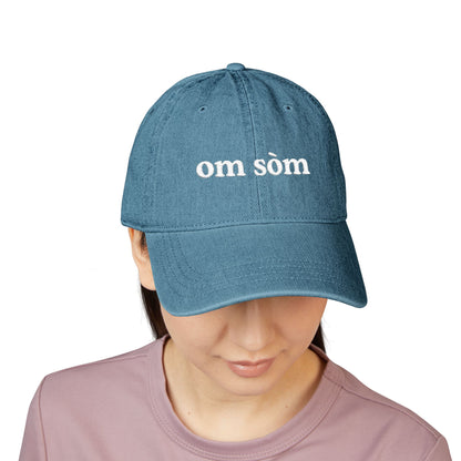 Om Som Embroidered Cap
