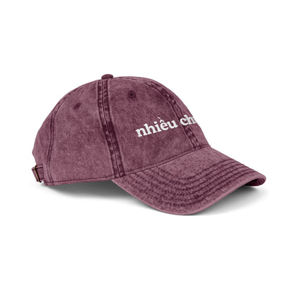 Nhieu Chuyen Embroidered Cap