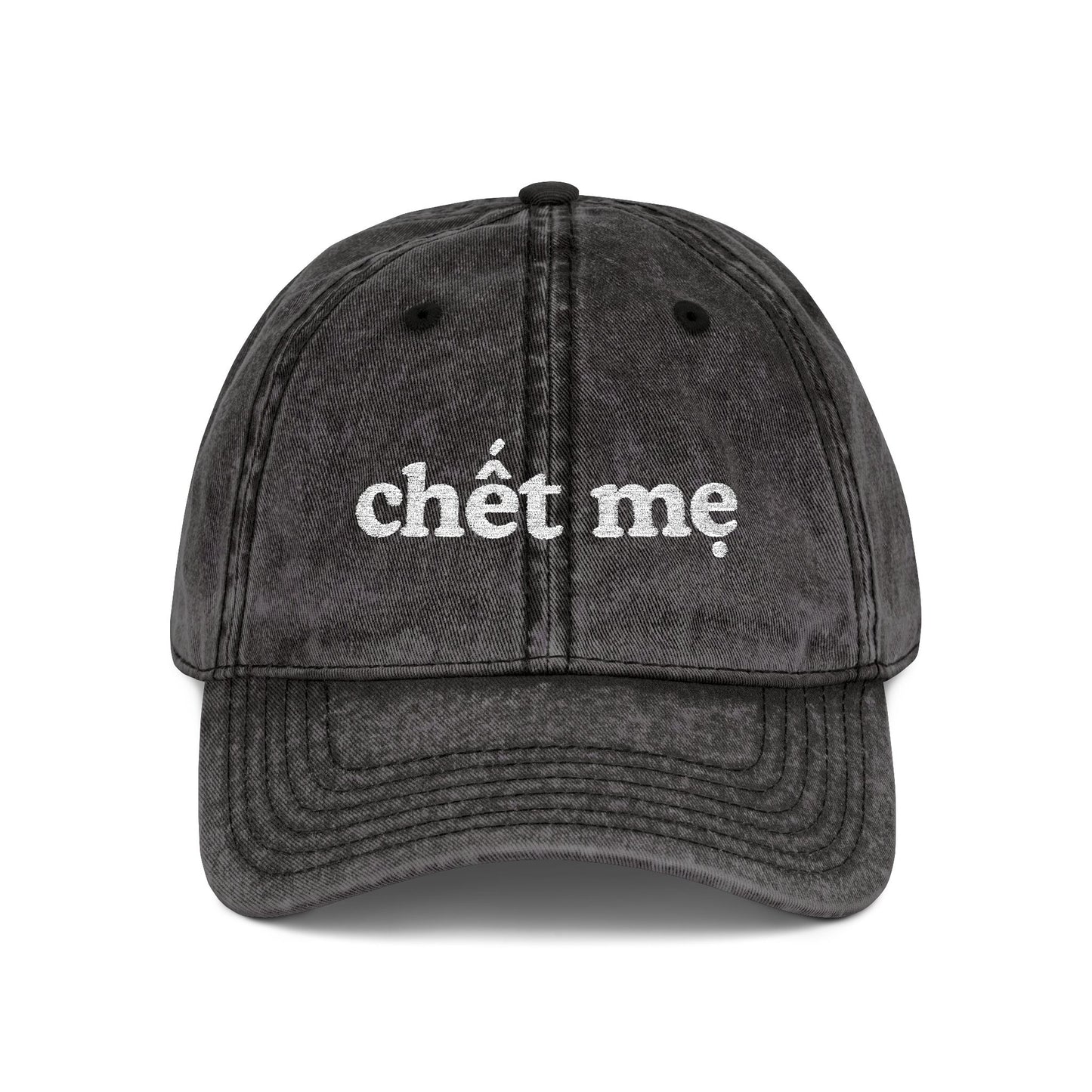 Chet Me Embroidered Hat