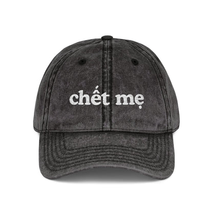 Chet Me Embroidered Hat