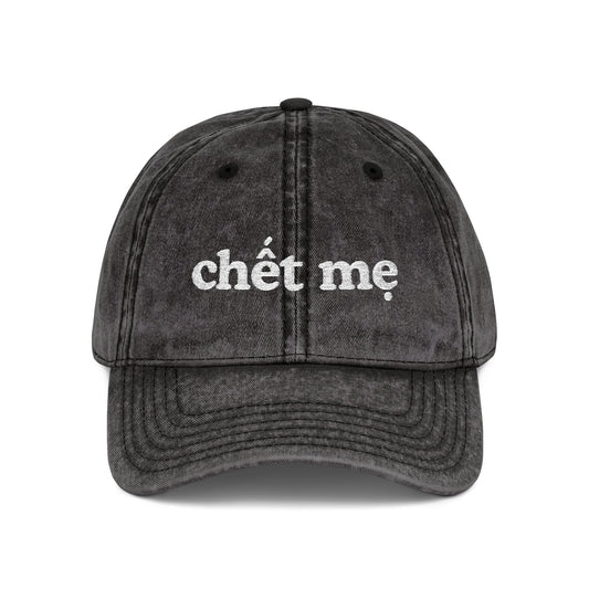 Chet Me Embroidered Hat
