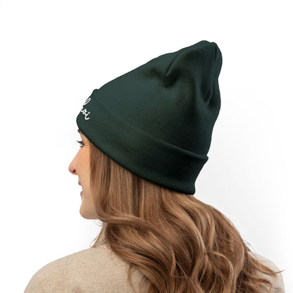 Ham Choi Embroidered Knit Beanie