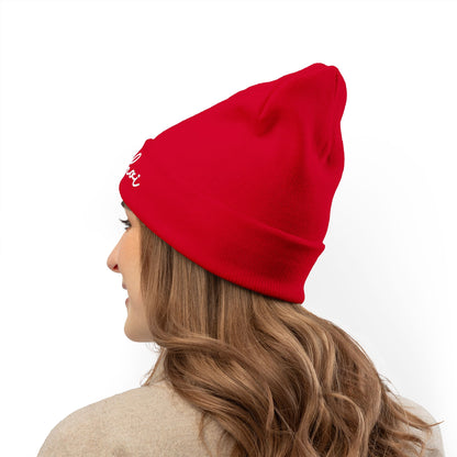 Ham Choi Embroidered Knit Beanie