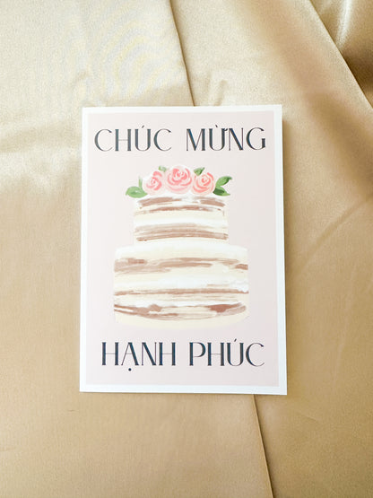 Chuc Mung Hanh Phuc Greeting Card