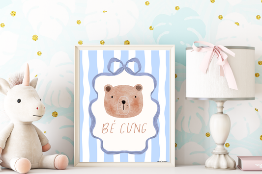 Be Cung — Digital Art Print