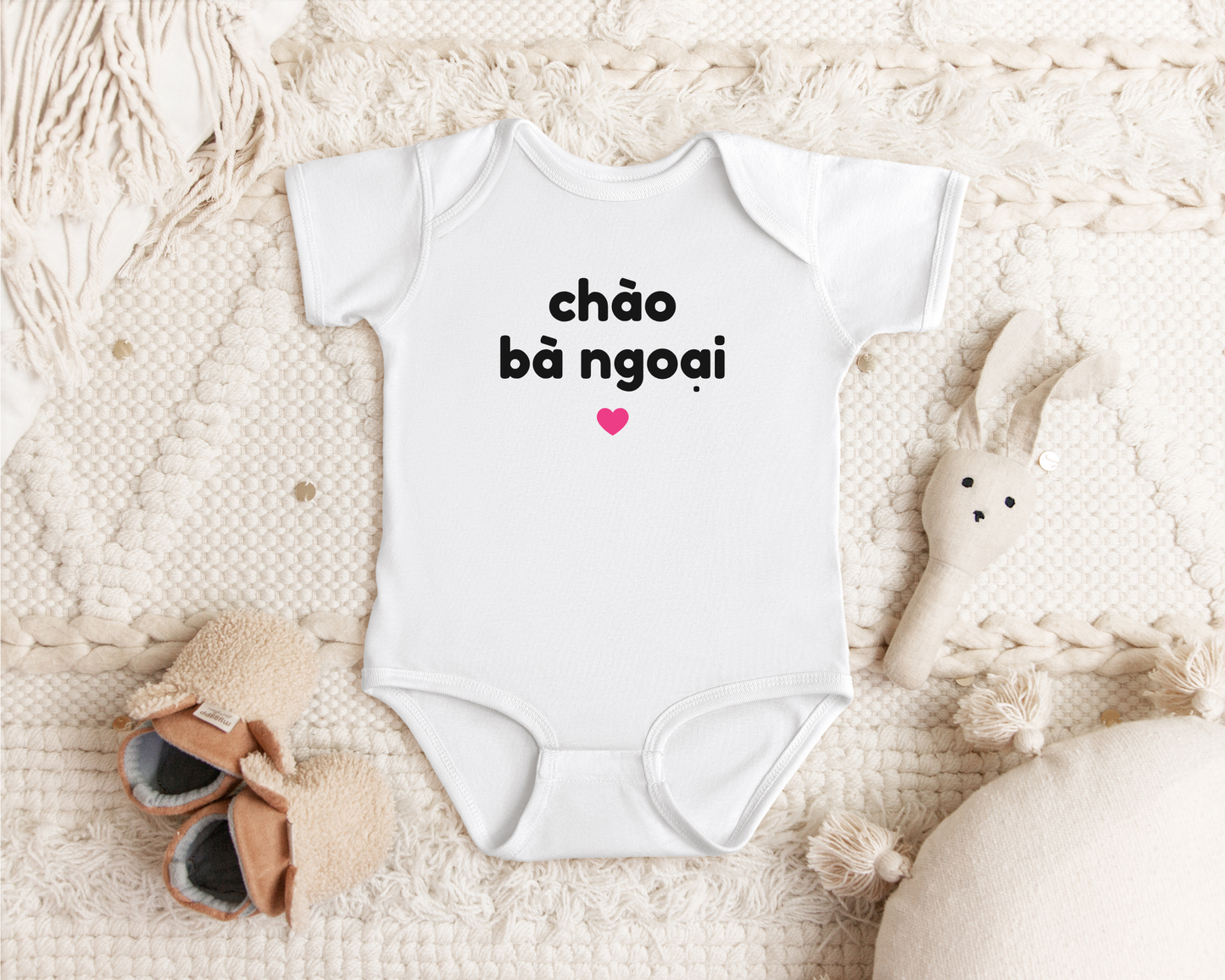 Chao Ba Ngoai Baby Bodysuit