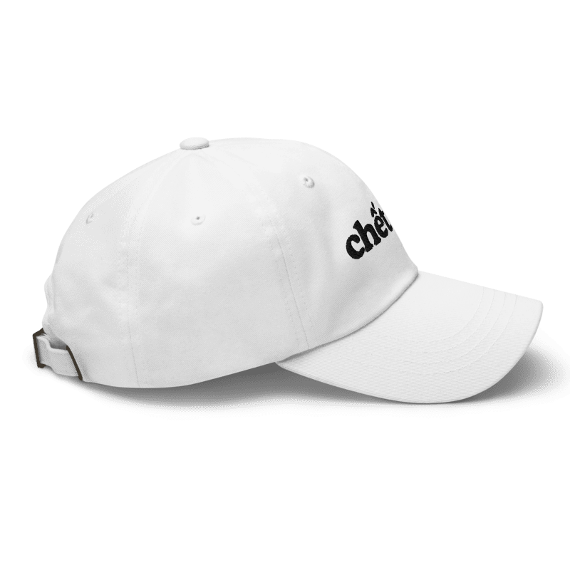 Chet Me Embroidered Cap