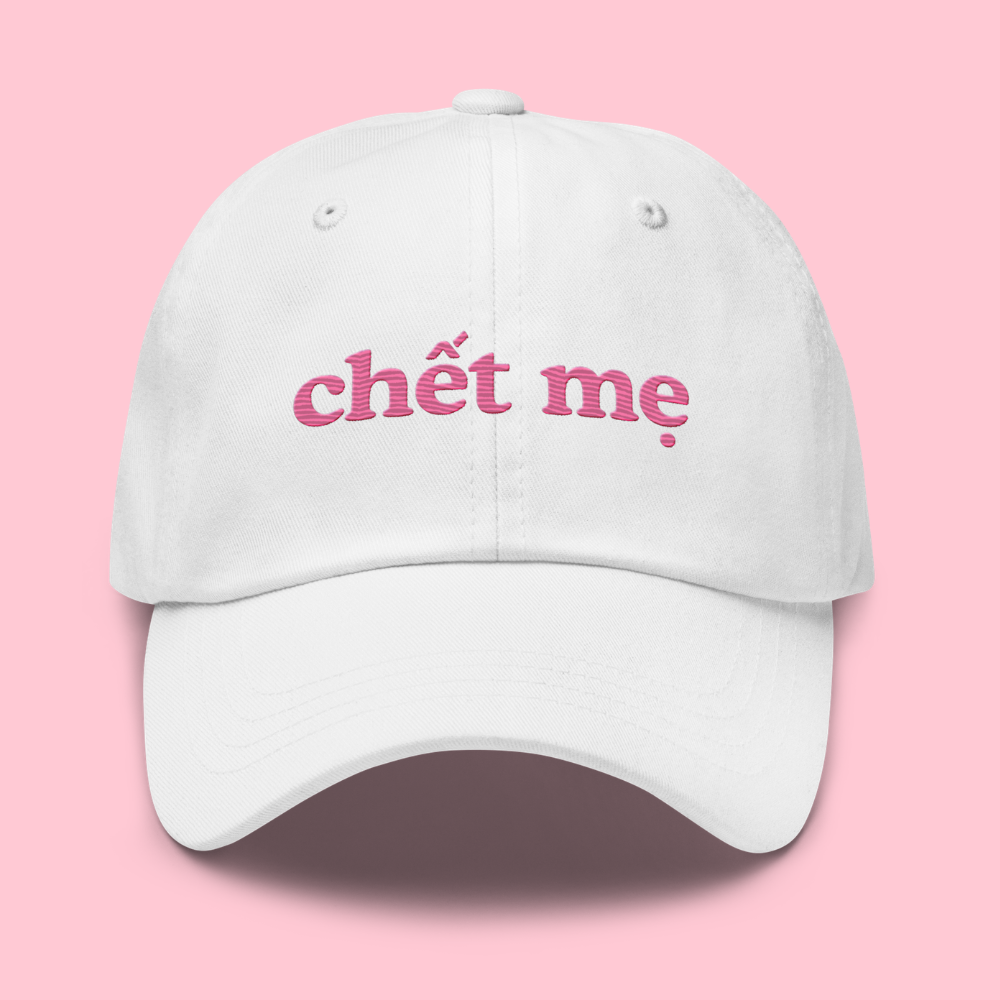 Chet Me Embroidered Cap