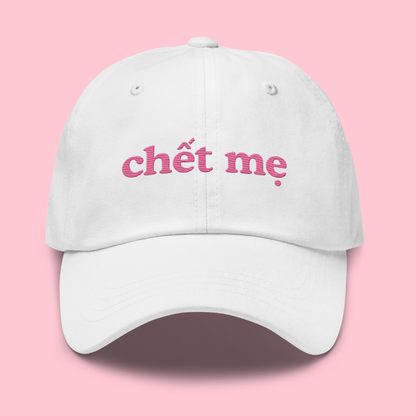 Chet Me Embroidered Cap