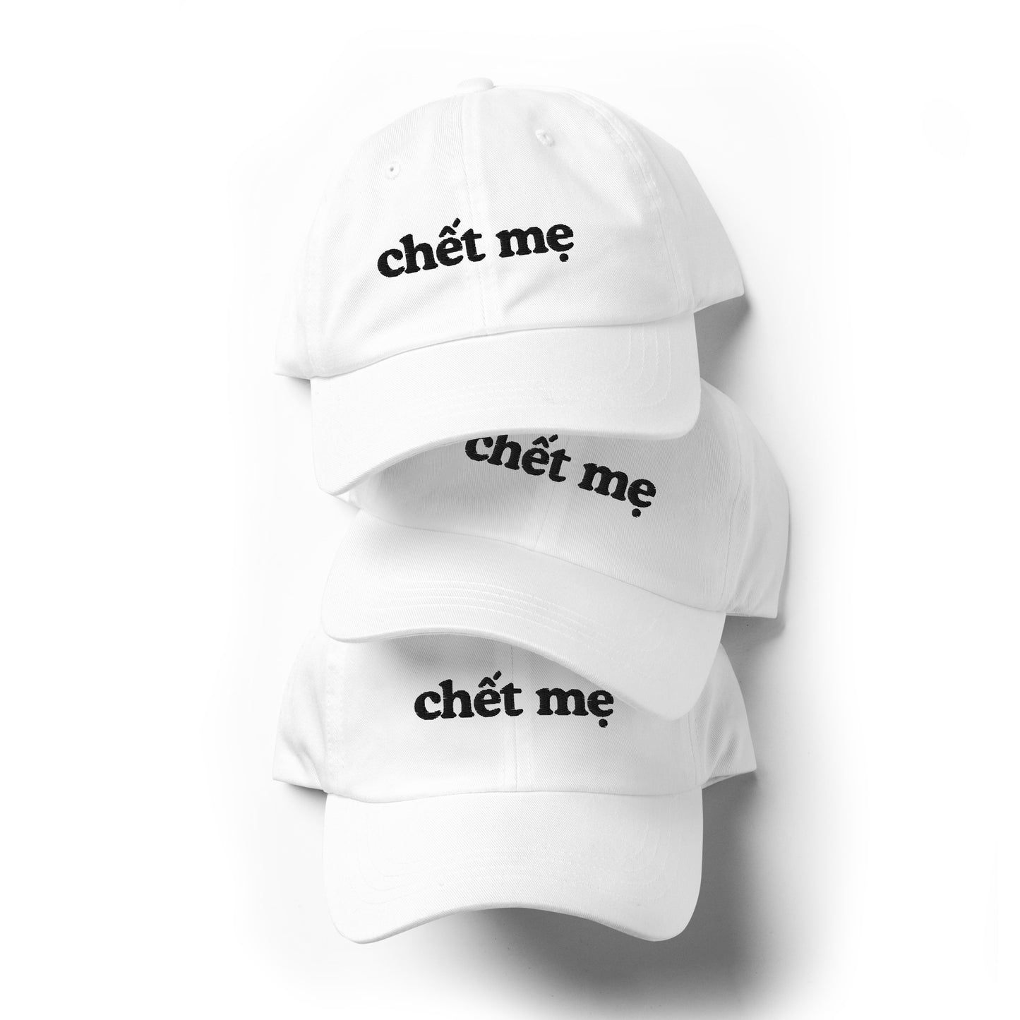 Chet Me Embroidered Cap