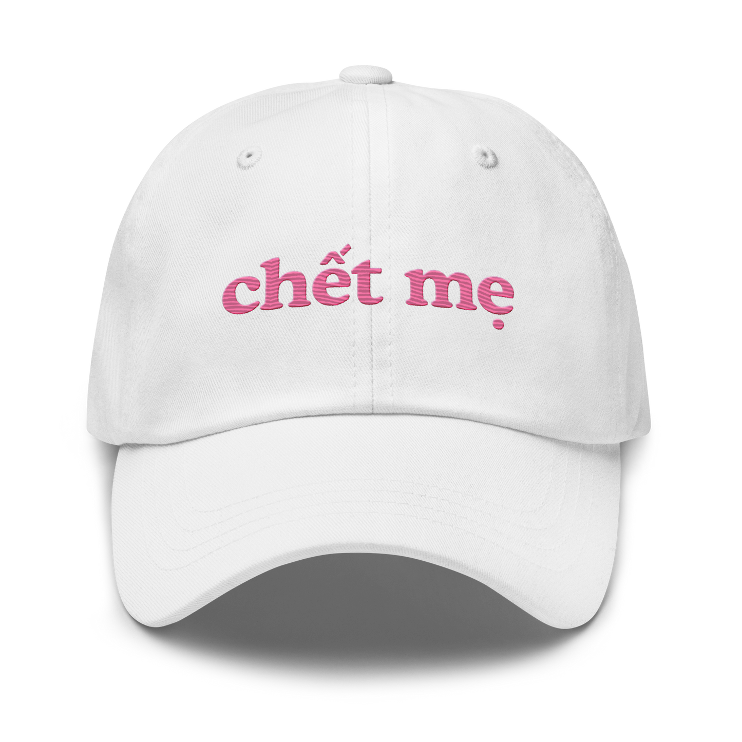 Chet Me Embroidered Cap