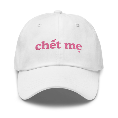 Chet Me Embroidered Cap