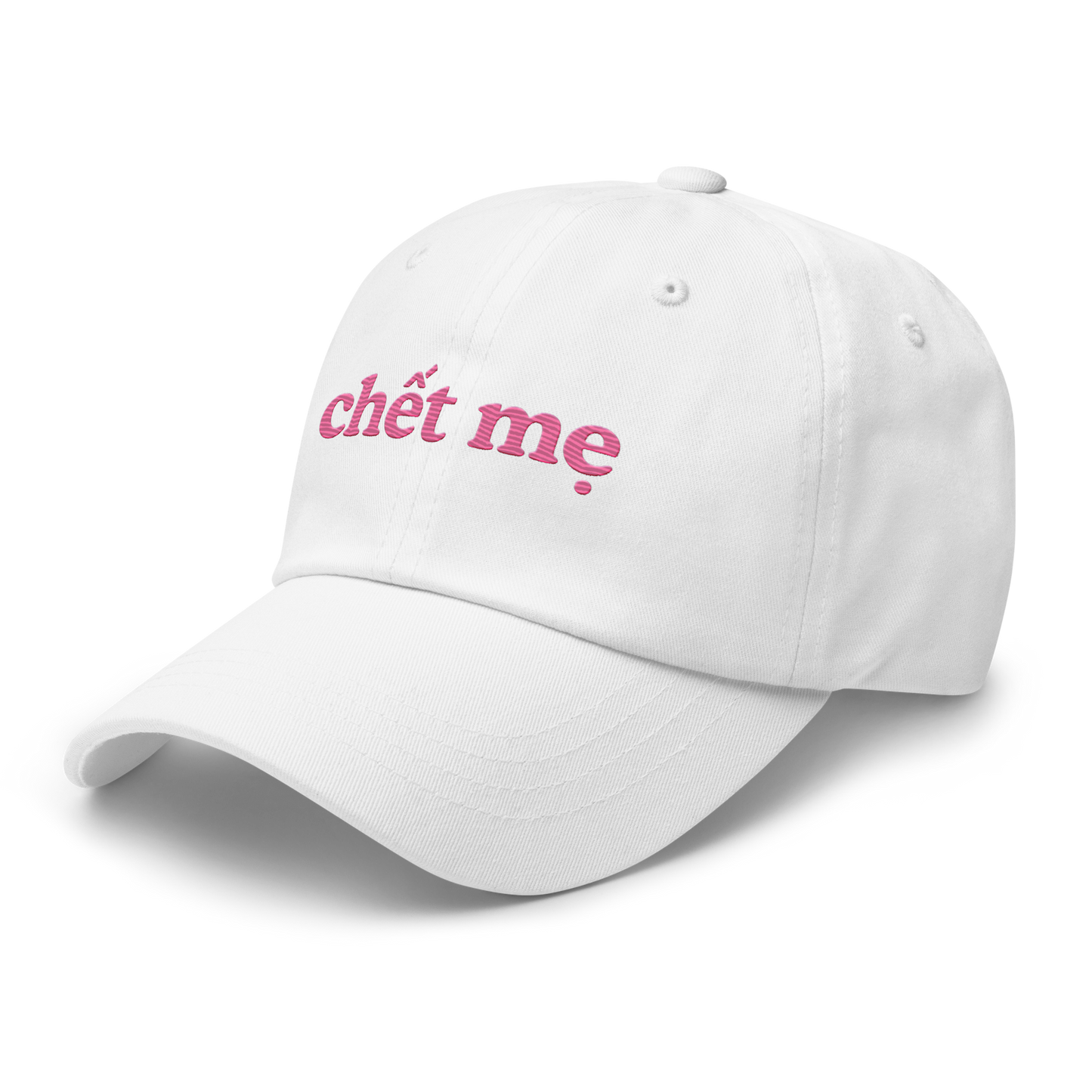 Chet Me Embroidered Cap