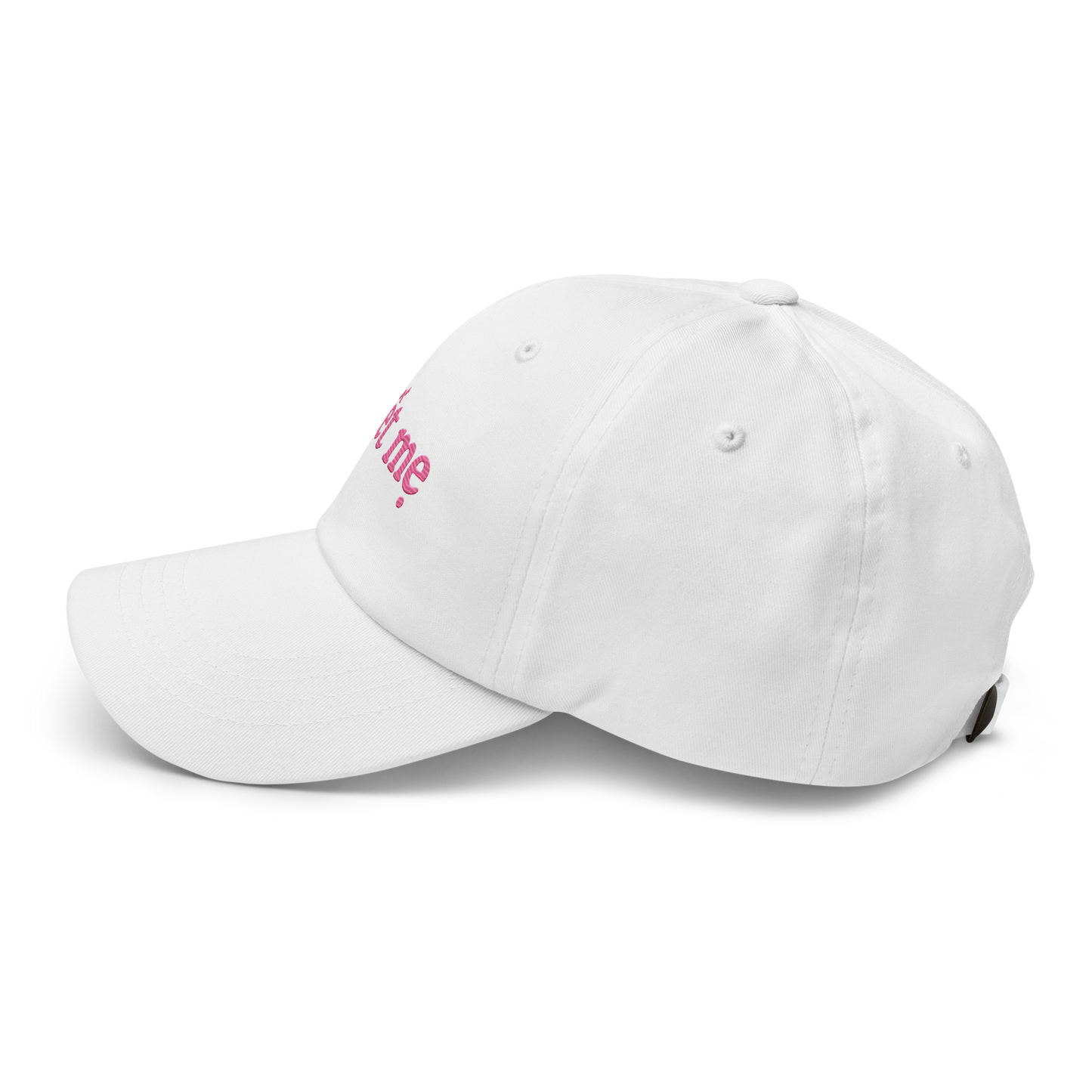 Chet Me Embroidered Cap