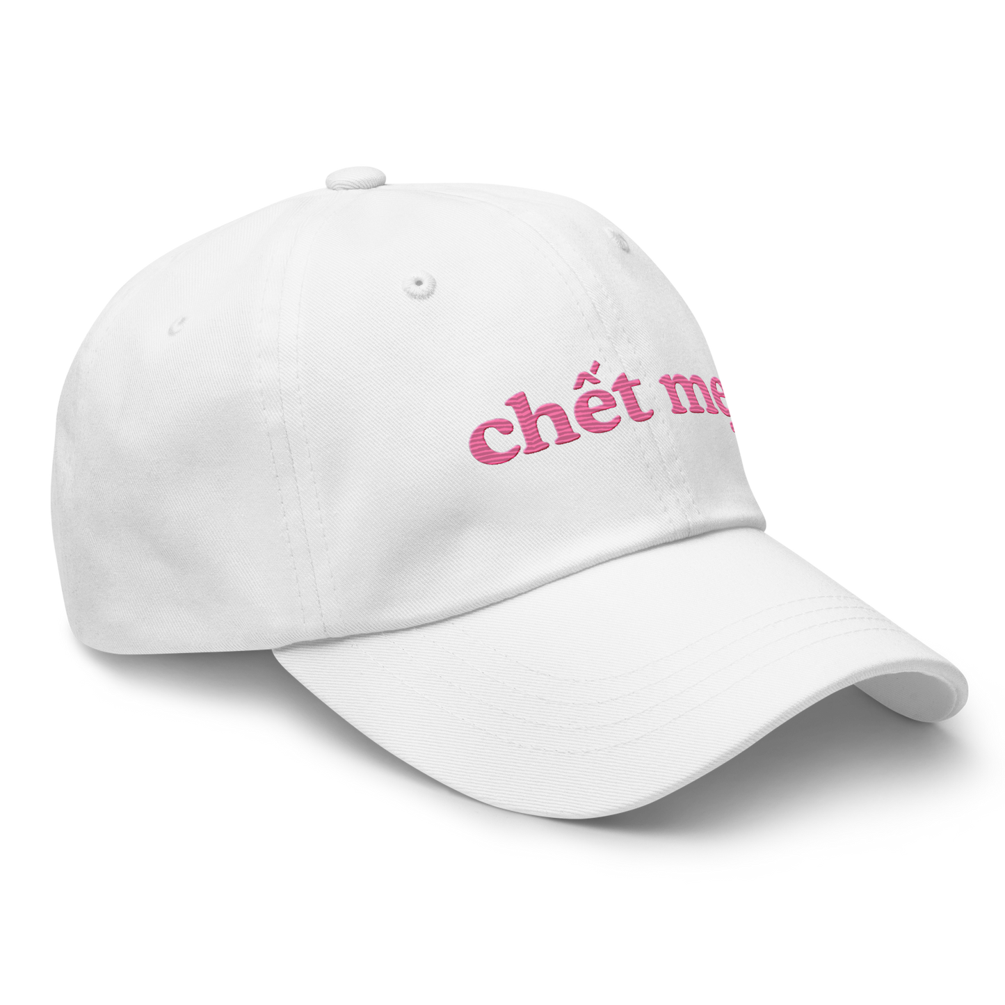 Chet Me Embroidered Cap