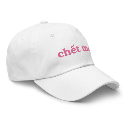 Chet Me Embroidered Cap