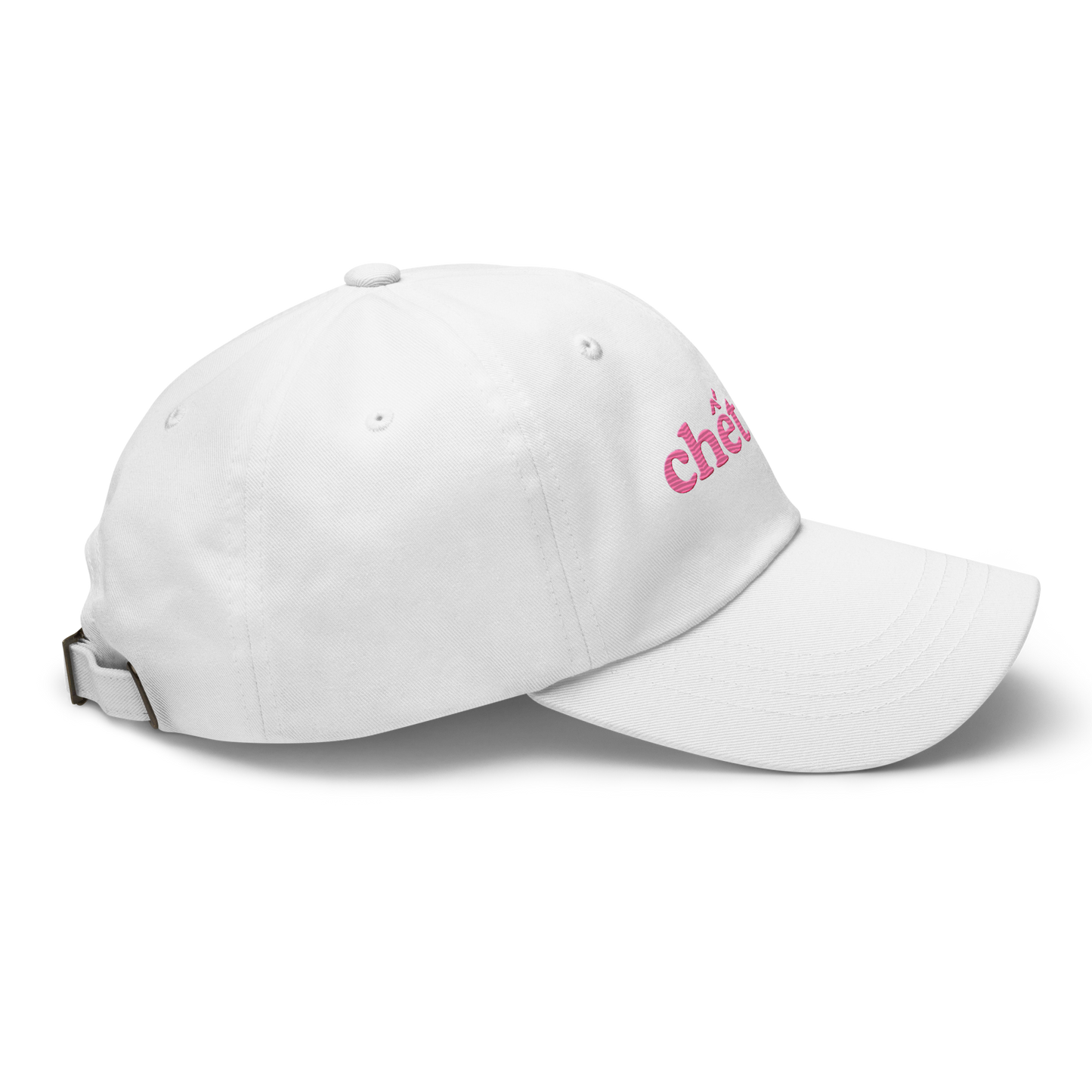 Chet Me Embroidered Cap