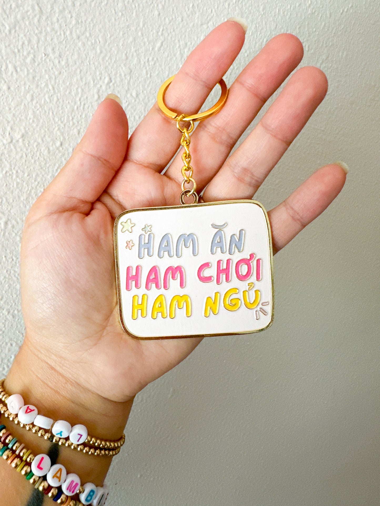 Ham An Ham Choi Ham Ngu Keychain