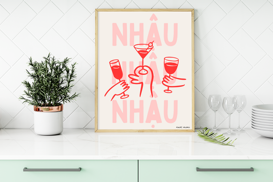 Nhau — Digital Art Print