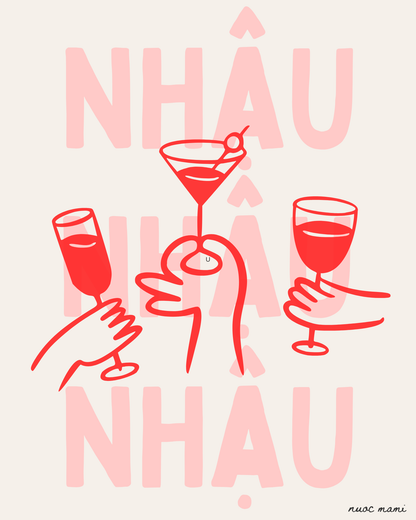 Nhau — Digital Art Print