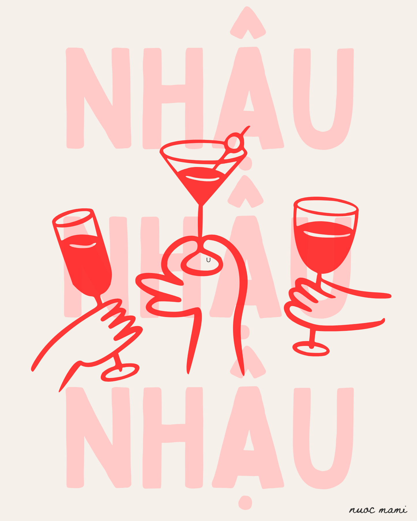 Nhau — Physical Art Print